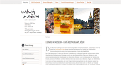 Desktop Screenshot of ludwig-im-museum.de